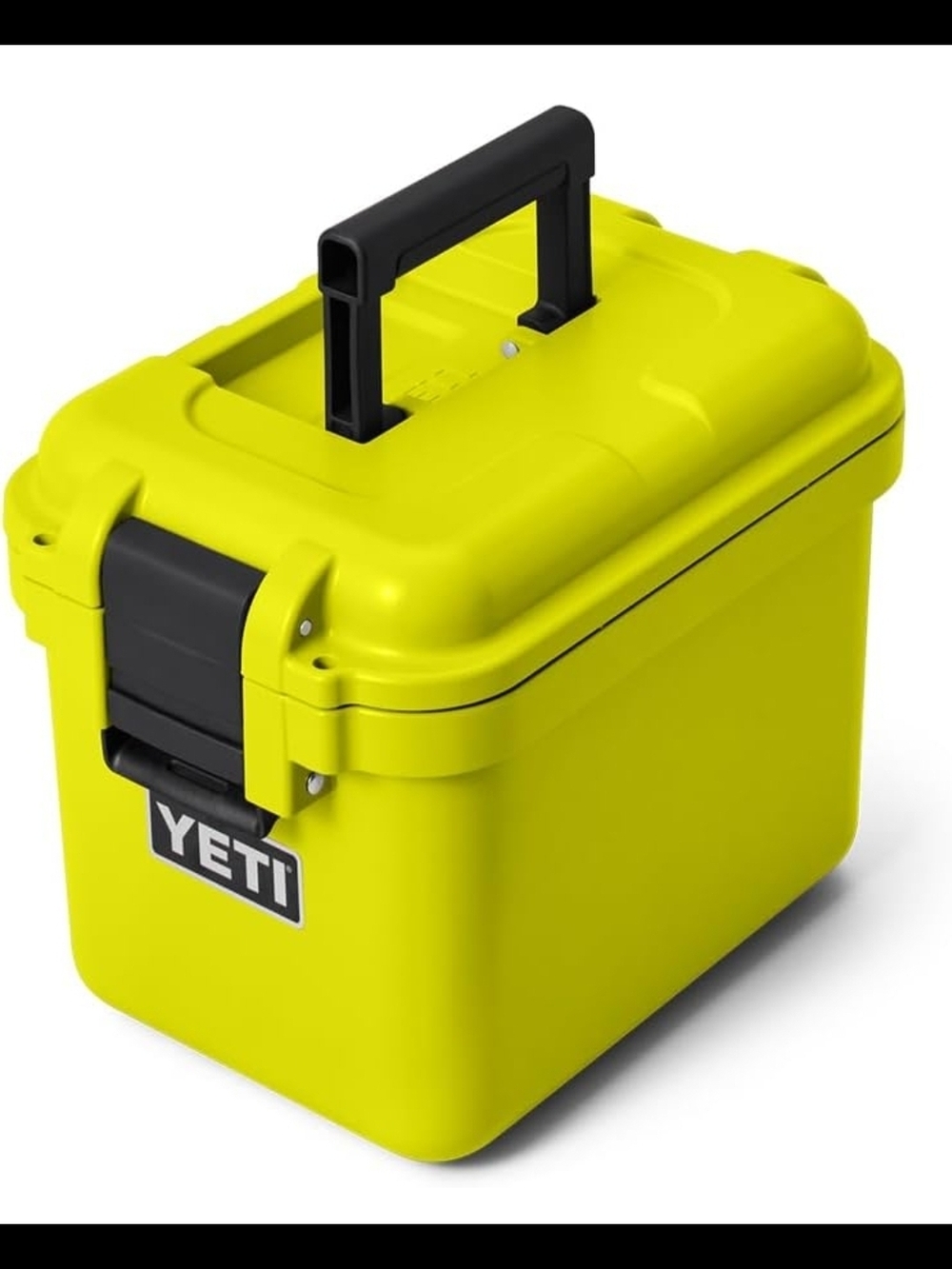 Yeti Hard Cooler Box in Neon Yellow with Black Handle